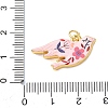 Printed Brass Pendants KK-CBA8989-02E-3