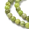 Dyed Natural Dolomite Beads Strands G-D337-8mm-D04-4