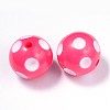 Chunky Bubblegum Acrylic Beads SACR-S146-20mm-07-2