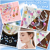 120Pcs Handmade Lampwork Beads LAMP-PA0001-15A-4