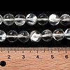 Transparent Glass Beads X-GLAA-B022-8mm-15-4