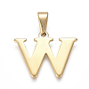 304 Stainless Steel Pendants STAS-F106-95G-W-1