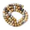 Natural Crazy Agate Beads Strands G-B179-A01-6x8mm-3
