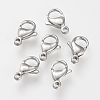 Tarnish Resistant 304 Stainless Steel Lobster Claw Clasps LS-X-STAS-S066-15mm-15-1