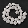 Natural White Jade Beads Strands G-I372-A10-02-5