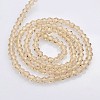 Bicone Glass Beads Strands LS-EGLA-P016-3mm-12-2