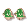 10Pcs Acrylic Enamel Beads OACR-H048-01C-01-1