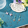 40Pcs 4 Styles 304 Stainless Steel Earring Hooks STAS-TADJ0001-05P-5