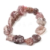 Natural Strawberry Quartz Beads Strands G-S386-C13-3