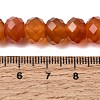 Natural Carnelian(Dyed & Heated) Beads Strands G-Q194-A01-01-5