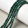 Natural Malachite Beads Strands G-H336-A07-02-1