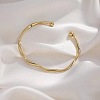 Twisted Alloy Cuff Bangles for Woman WGB7D3A-02-1