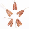 Natural Imperial Jasper Pendants G-G827-03V-1