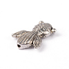 Goldfish Tibetan Style Alloy Beads X-TIBEB-ZN-47010-RS-2