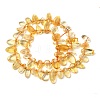 Heated Natural Citrine Beads Strands G-Z091-A10-3