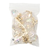 10Pcs Transparent Acrylic Pendants MACR-FS0002-08A-6