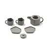 Mini Alloy Tea Set Display Decorations DJEW-G028-03B-3