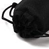 Velvet Jewelry Drawstring Storage Pouches ABAG-P013-02A-01-3