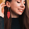2Pcs 2 Style PET Plastic Earring Handwork Template DIY-WH0571-010-4