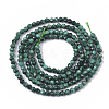 Natural Malachite Beads Strands G-S361-2mm-001-2