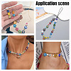 360Pcs 12 Colors Handmade Millefiori Glass Beads LAMP-GO0001-12-7