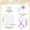 Clear PVC Candy Gift Packaging Boxes with Ribbon & Artificial Flower CON-TAC0001-20E-3