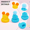60Pcs 2 Style Handmade Wool Woven Hat Decoration AJEW-NB0005-60-5