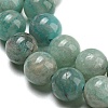 Natural Amazonite Beads Strands G-K068-03-6mm-01-3