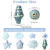 24Pcs 8 Styles Handmade Porcelain Beads PORC-FS0001-46C-4