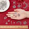 DIY Knot Drop Earring Making Kit DIY-SC0018-18-3