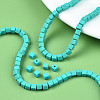 Handmade Polymer Clay Beads Strands X-CLAY-N008-061-03-8