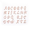 Alloy Letter Pendants PALLOY-X0037-68RG-1