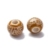 Bright Glazed Porcelain Beads PORC-D300-A33-3