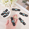 6Pcs PU Leather with Alloy Scarf Clips FIND-CL0001-84A-3