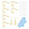 6Pairs 925 Sterling Silver Earring Hooks STER-UN0001-44G-1