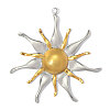 304 Stainless Steel Pendants SA-OY003-55GP-1