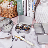 Tinplate Storage Box CON-WH0088-66-6