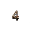 Number Colorful Rhinestone Patches DIY-WH0308-25D-1