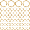 Beebeecraft 300Pcs 304 Stainless Steel Open Jump Rings STAS-BBC0004-54-1