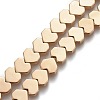 Non-magnetic Synthetic Hematite Beads Strands G-O191-02G-1
