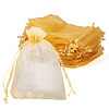50Pcs Organza Bags Jewellery Storage Pouches Wedding Favour Party Mesh Drawstring Gift OP-TA0001-16C-1