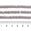 Opaque Glass Beads Strands GLAA-G112-04H-4