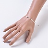 Nylon Thread Braided Beads Bracelets BJEW-JB04346-09-4