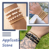 6Pcs 6 Style Synthetic Hematite Round Beaded Stretch Bracelets Set BJEW-SW0001-01-8