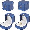  PU Leather Ring Gift Boxes LBOX-NB0001-03D-1