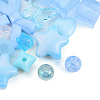 Opaque & Transparent Acrylic Beads MACR-T045-01E-1
