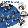 10Pcs Alloy Pendant Bails FIND-CA0011-52B-4