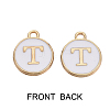 Golden Plated Alloy Charms ENAM-SZ0001-25A-T-2