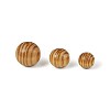 Craftdady Round Natural Wood Beads WOOD-CD0001-01-4