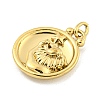 304 Stainless Steel Pendants Rhinestone Settings LS-STAS-O009-01E-G-2